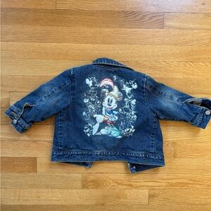Disney Kid’s Denim Jacket with Cartoon Print